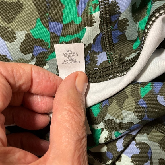 AERIE OFFLINE Camo Bike Shorts w/ Side Leg Pockets US Sz XXL - Picture 9 of 10